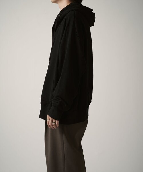 Lui's（ルイス）の「CHEMISE ZIPパーカー（パーカー・メンズ・ブラック/チャコールグレー・FREE）」の6枚目の写真