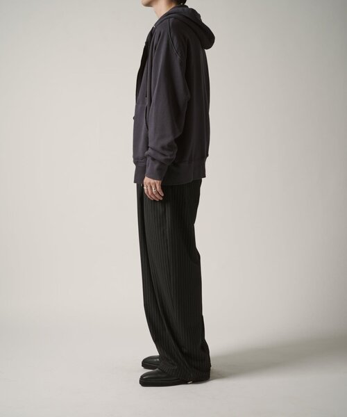 Lui's（ルイス）の「CHEMISE ZIPパーカー（パーカー・メンズ・ブラック/チャコールグレー・FREE）」の20枚目の写真