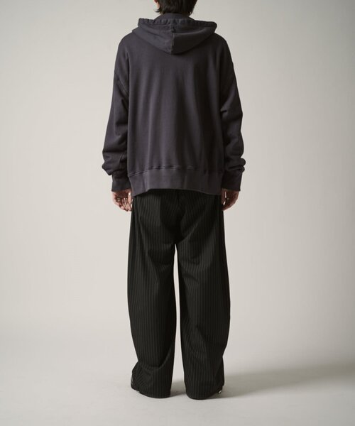 Lui's（ルイス）の「CHEMISE ZIPパーカー（パーカー・メンズ・ブラック/チャコールグレー・FREE）」の19枚目の写真