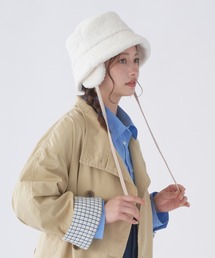 estaa（エスタ）の「イヤーフラップ バケハ ボアハット（ハット）」