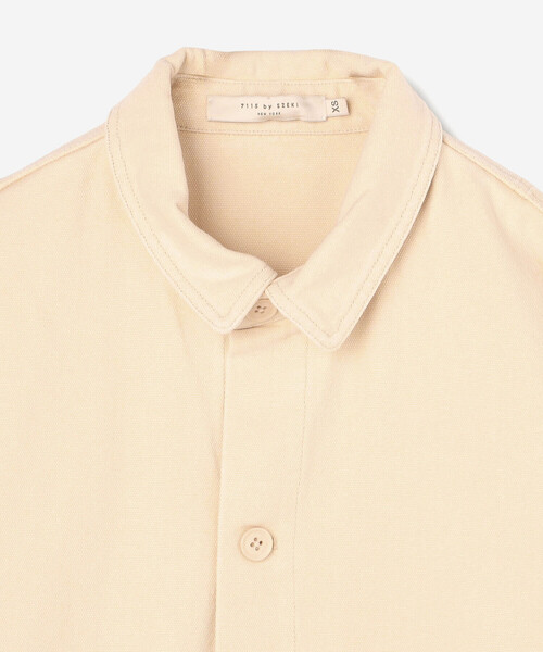 Bshop（ビショップ）の「7115 by SZEKI | キャンバス シャツジャケット WOMEN（カバーオール・レディース・ホワイト系その他/ブラック系その他・XS）」の19枚目の写真