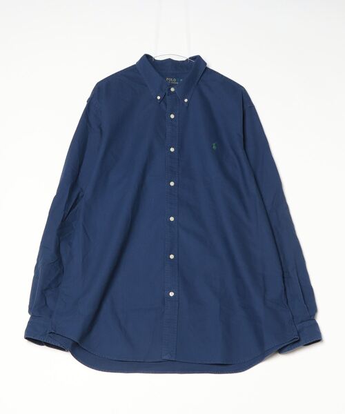 POLO RALPH LAUREN(ポロ ラルフ ローレン)の「クラシック フィット ガーメントダイド オックスフォード シャツ(シャツ/ブラウス・メンズ・ブルー・S/M/L/XL/XS/XXL)」の7枚目の写真
