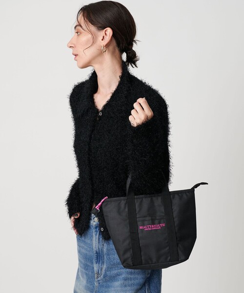 BEAUTY&YOUTH UNITED ARROWS(ビューティーアンドユースユナイテッドアローズ)の「【WEB限定】クーラー ロゴ トートバッグ -保冷・保温-(エコバッグ/サブバッグ・レディース・ブラック/その他1・FREE)」の5枚目の写真