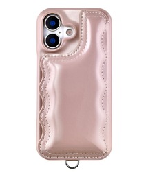 UNiCASE(jP[X)Wavy Puff Case iPhoneP[X X}zP[X iPhone17 iPhone17Pro Ղ Ȃ݂Ȃ wʎ[(X}zP[X/Jo[)