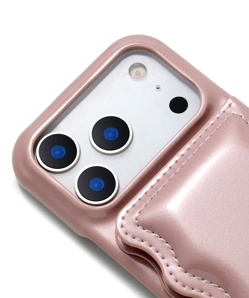 Wavy Puff Case iPhone17 iPhone17Pro 背面収納 iPhoneケース