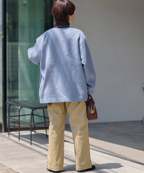 JOURNAL STANDARD relumeファインビーバークルーネックコート JOURNAL STANDARD relume｜《追加予約》スーパーファイン