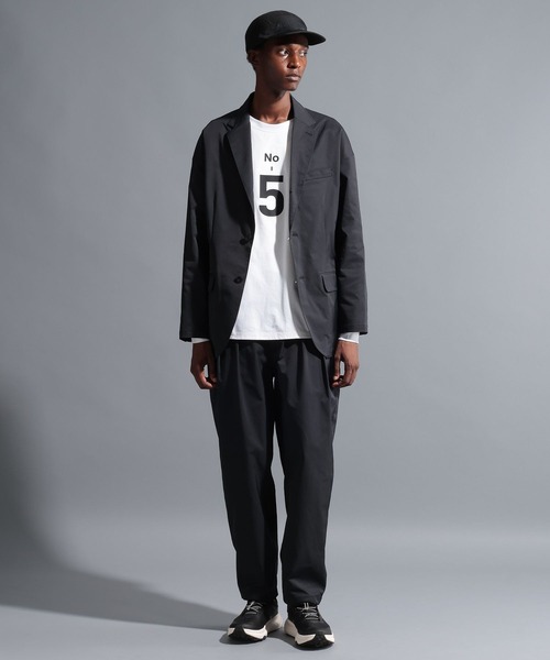 NUMERALS（ヌメラルズ）の「【NUMERALS】テーラードジャケット（テーラードジャケット・メンズ・ネイビー/ブラック・SMALL/LARGE/MEDIUM）」の3枚目の写真