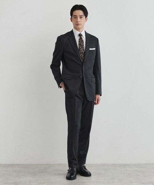 TAKEO KIKUCHI(タケオキクチ)の「楊柳カルゼ パンツ(スラックス・メンズ・ブラック/ネイビー・03/02/04)」の13枚目の写真