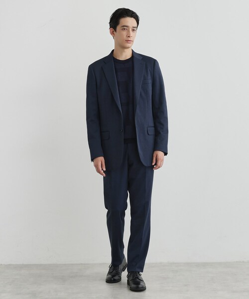 TAKEO KIKUCHI(タケオキクチ)の「楊柳カルゼ パンツ(スラックス・メンズ・ブラック/ネイビー・03/02/04)」の17枚目の写真