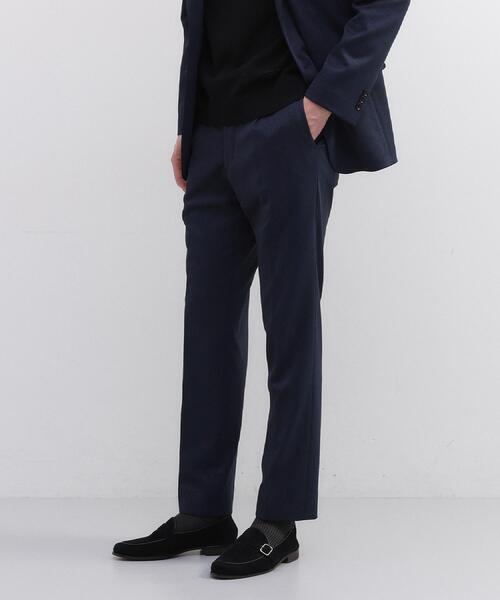 TAKEO KIKUCHI(タケオキクチ)の「楊柳カルゼ パンツ(スラックス・メンズ・ブラック/ネイビー・03/02/04)」の20枚目の写真