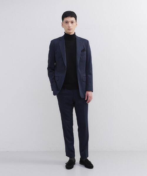 TAKEO KIKUCHI(タケオキクチ)の「楊柳カルゼ パンツ(スラックス・メンズ・ブラック/ネイビー・03/02/04)」の21枚目の写真