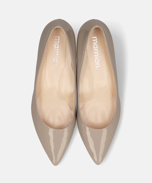 MAMIAN(マミアン)の「iCoN COLORS / ポインテッドトゥ パンプス (5.0cmヒール)(パンプス・レディース・ブラック/グレイッシュベージュ/ブラック系その他/ベージュ系その他/シルバー・23.5cm/24.0cm/24.5cm/23.0cm/22.5cm/25.0cm)」の18枚目の写真