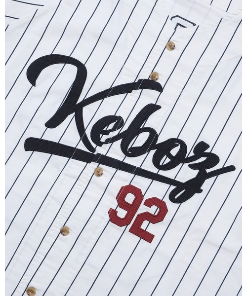 KEBOZ（ケボズ）の「CLASSIC BASEBALL JERSEY（シャツ/ブラウス・メンズ・ストライプ/カモフラージュ・M/L/XL）」の16枚目の写真