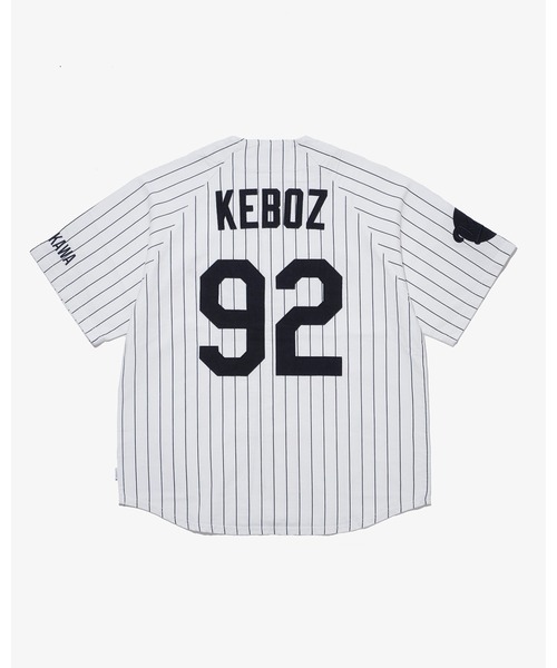KEBOZ（ケボズ）の「CLASSIC BASEBALL JERSEY（シャツ/ブラウス・メンズ・ストライプ/カモフラージュ・M/L/XL）」の15枚目の写真