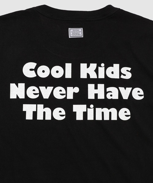 TANGTANG(タンタン)の「COOL KIDS/NOW(Tシャツ/カットソー・メンズ・ブラック・M/L)」の4枚目の写真