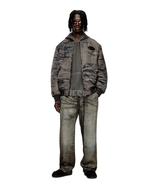 DIESEL グレー迷彩 ナイロンジャケット 楽天市場】迷彩 ジャケット（ブランドディーゼル）の通販