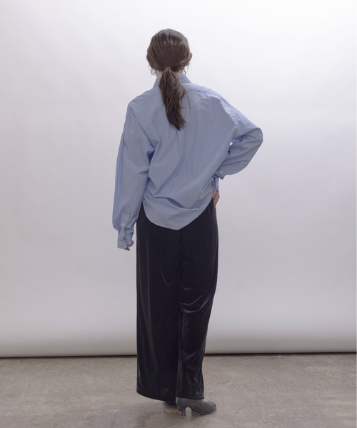 アシメサイドレースベロアパンツ Eimee Law│Eimee Law & LHELBIE 公式