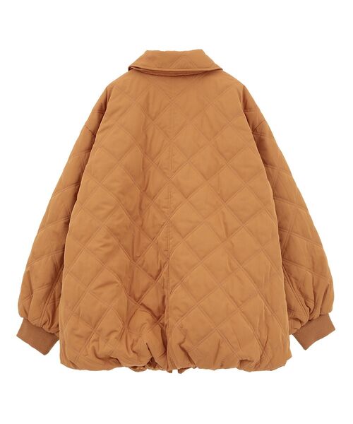 セール】【WEB限定】ダブルステッチキルティングコート（ブルゾン