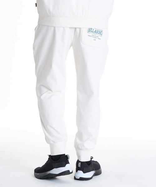 BILLABONG(ビラボン)の「BILLABONG メンズ WARM SOFTTY セットアップ PANTS 【2025年秋冬モデル】/ビラボンセットアップ対応水陸両用速乾UVケアウエストゴムジョガーパンツ(水着)(スウェットパンツ・メンズ・クリーム/ブラック系その他・X-LARGE/MEDIUM/LARGE)」の8枚目の写真