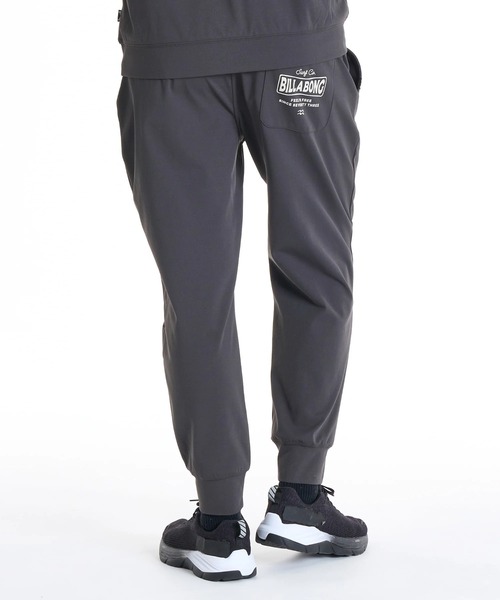 BILLABONG(ビラボン)の「BILLABONG メンズ WARM SOFTTY セットアップ PANTS 【2025年秋冬モデル】/ビラボンセットアップ対応水陸両用速乾UVケアウエストゴムジョガーパンツ(水着)(スウェットパンツ・メンズ・クリーム/ブラック系その他・X-LARGE/MEDIUM/LARGE)」の4枚目の写真