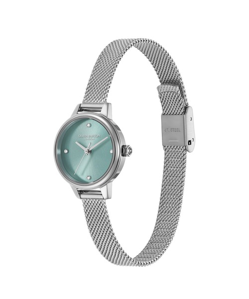 OLIVIA BURTON(オリビアバートン)の「「OLIVIA BURTON/オリビアバートン」 クラシック - ミニダイアル シルバー メッシュ 23mm(アナログ腕時計・メンズ・ターコイズブルー/ベビーピンク・FREE)」の11枚目の写真