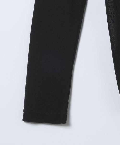 JEANASIS（ジーナシス）の「チュールシアーポロLS/600232（ポロシャツ・レディース・ブラック/ブルー系その他/ボルドー・FREE）」の7枚目の写真