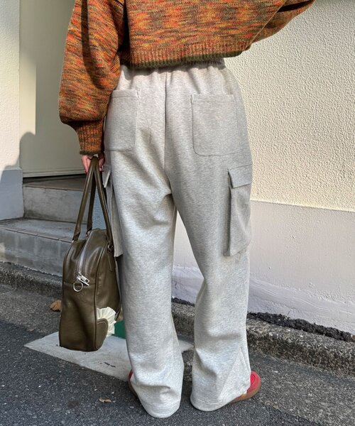 CIAOPANIC(チャオパニック)の「TCポンチスウェットカーゴパンツ(その他パンツ・レディース・ライトグレー/グレー・MEDIUM/LARGE)」の19枚目の写真