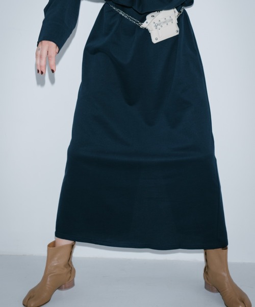 HANNE（アン）の「バックオープンカットワンピース（ワンピース・レディース・ネイビー/ホワイト・SMALL/MEDIUM）」の11枚目の写真