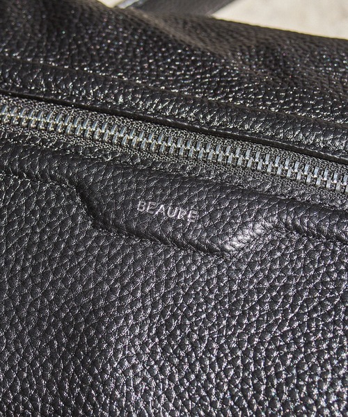 ROSE BUD（ローズバッド）の「(BEAURE)LEATHER BIG SHOULDER BAG（ショルダーバッグ・レディース・ブラック/ブラウン・ONE SIZE）」の9枚目の写真