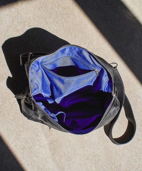 ROSE BUD（ローズバッド）の「(BEAURE)LEATHER BIG SHOULDER BAG（ショルダーバッグ・レディース・ブラック/ブラウン・ONE SIZE）」の17枚目の写真