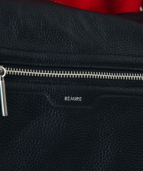 ROSE BUD（ローズバッド）の「(BEAURE)LEATHER BIG SHOULDER BAG（ショルダーバッグ・レディース・ブラック/ブラウン・ONE SIZE）」の21枚目の写真