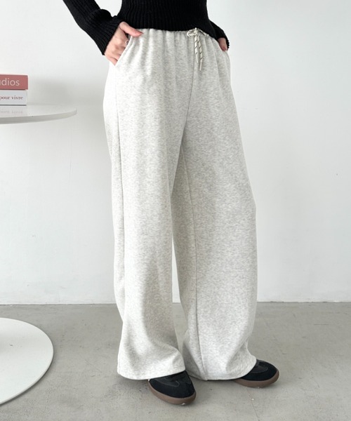 オンライン完売商品‼️BEEDEN スウェットパンツ グレー 新品未使用 セール】ワイドストレートスウェットパンツ（スウェットパンツ）｜CLEA
