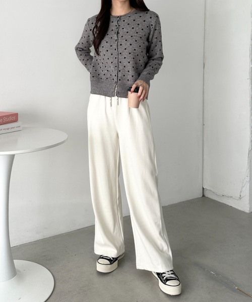 スウェットリメイク　ワイドストレートスウェットパンツ セール】ワイドストレートスウェットパンツ（スウェットパンツ）｜CLEA