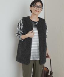 URBAN RESEARCH DOORS | リバーシブルボアベスト(その他アウター)