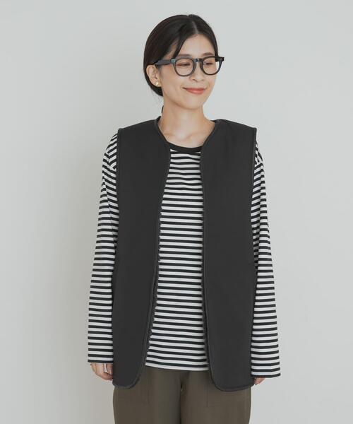 アーバンリサーチドアーズ　リバーシブルボアベスト　新品未使用 セール】リバーシブルボアベスト（その他アウター）｜URBAN RESEARCH