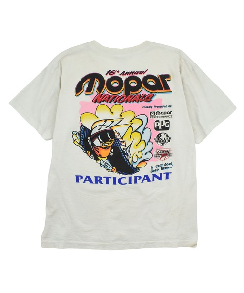 LABORATORY R(ラボラトリーアール)の「【USED】90’s Alore “Mopar Nationals” レーシング Tシャツ USA製(Tシャツ/カットソー・メンズ・ホワイト・LARGE)」の15枚目の写真