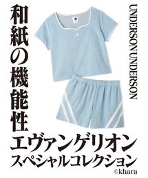 UNDERSON UNDERSON（アンダーソン アンダーソン）の「【EVANGELION】<WOMENS>ルームウェアセット(カップ付き)（ルームウェア/パジャマ）」