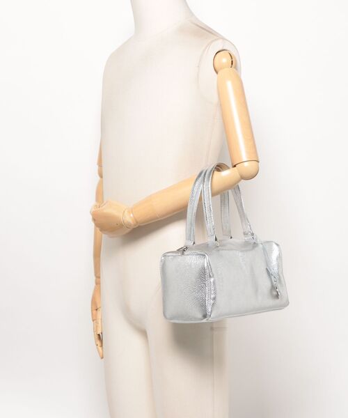 marco masi（マルコマージ）の「【MARCO MASI/マルコマージ】ボストンバッグ　ハンドバッグ（ボストンバッグ・レディース・ブラック/シルバー・FREE）」の6枚目の写真