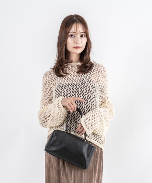 marco masi（マルコマージ）の「【MARCO MASI/マルコマージ】ボストンバッグ　ハンドバッグ（ボストンバッグ・レディース・ブラック/シルバー・FREE）」の14枚目の写真