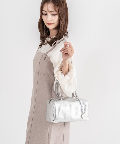 marco masi（マルコマージ）の「【MARCO MASI/マルコマージ】ボストンバッグ　ハンドバッグ（ボストンバッグ・レディース・ブラック/シルバー・FREE）」の18枚目の写真