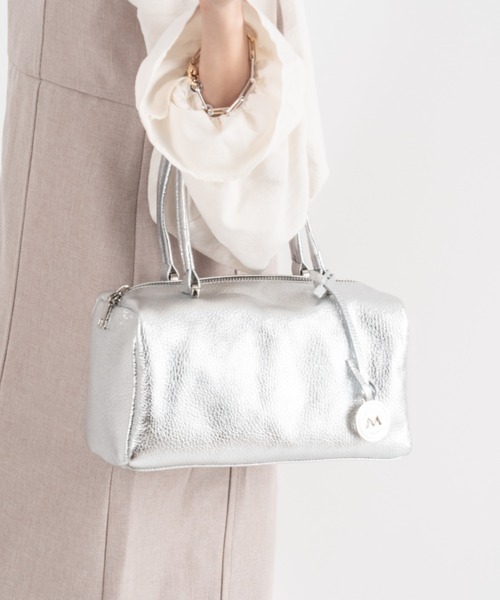 marco masi（マルコマージ）の「【MARCO MASI/マルコマージ】ボストンバッグ　ハンドバッグ（ボストンバッグ・レディース・ブラック/シルバー・FREE）」の20枚目の写真