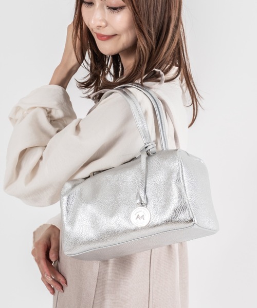 marco masi（マルコマージ）の「【MARCO MASI/マルコマージ】ボストンバッグ　ハンドバッグ（ボストンバッグ・レディース・ブラック/シルバー・FREE）」の19枚目の写真