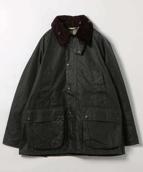 Barbour(バブアー)の「Barbour/バブアー OS BEDALEWAXJACKET MWX1679(ブルゾン・メンズ・オリーブ/ブラック/ワインレッド・38/42/40)」の2枚目の写真