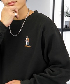 ブランド古着】アトリエアーチロゴクルーネックボンディングスウェット