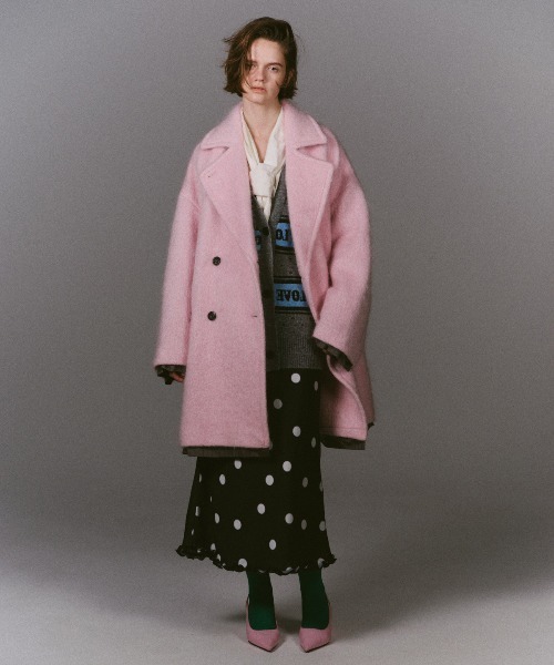 Mohair Shaggy Coat / モヘヤシャギーコート（チェスターコート