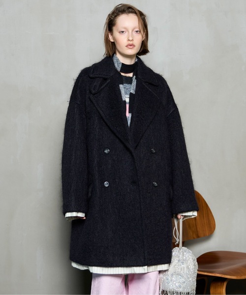 Mohair Shaggy Coat / モヘヤシャギーコート（チェスターコート