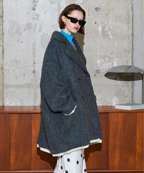 Mohair Shaggy Coat / モヘヤシャギーコート（チェスターコート