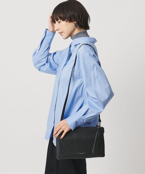 GIANNI CHIARINI(ジャンニ キアリーニ)の「<GIANNI CHIARINI>HARMY ショルダーバッグ(ショルダーバッグ・レディース・ベージュ/ブラック・FREE)」の3枚目の写真