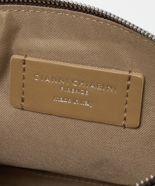 GIANNI CHIARINI(ジャンニ キアリーニ)の「<GIANNI CHIARINI>HARMY ショルダーバッグ(ショルダーバッグ・レディース・ベージュ/ブラック・FREE)」の10枚目の写真