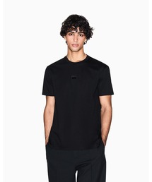 【A|X アルマーニ エクスチェンジ】ミニロゴパッチ 半袖クルーネックTシャツ/REGULAR